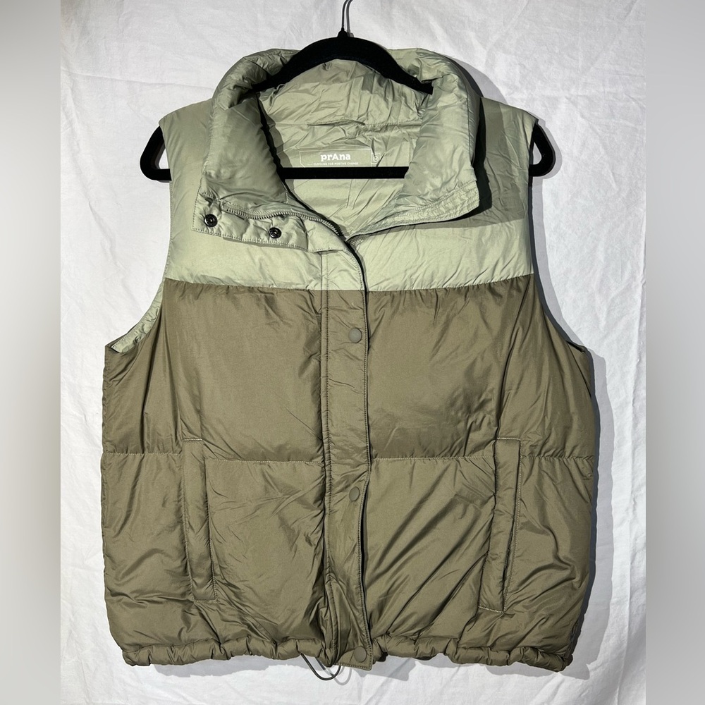 Prana Hellabore Two-Tone Green Women's Vest
